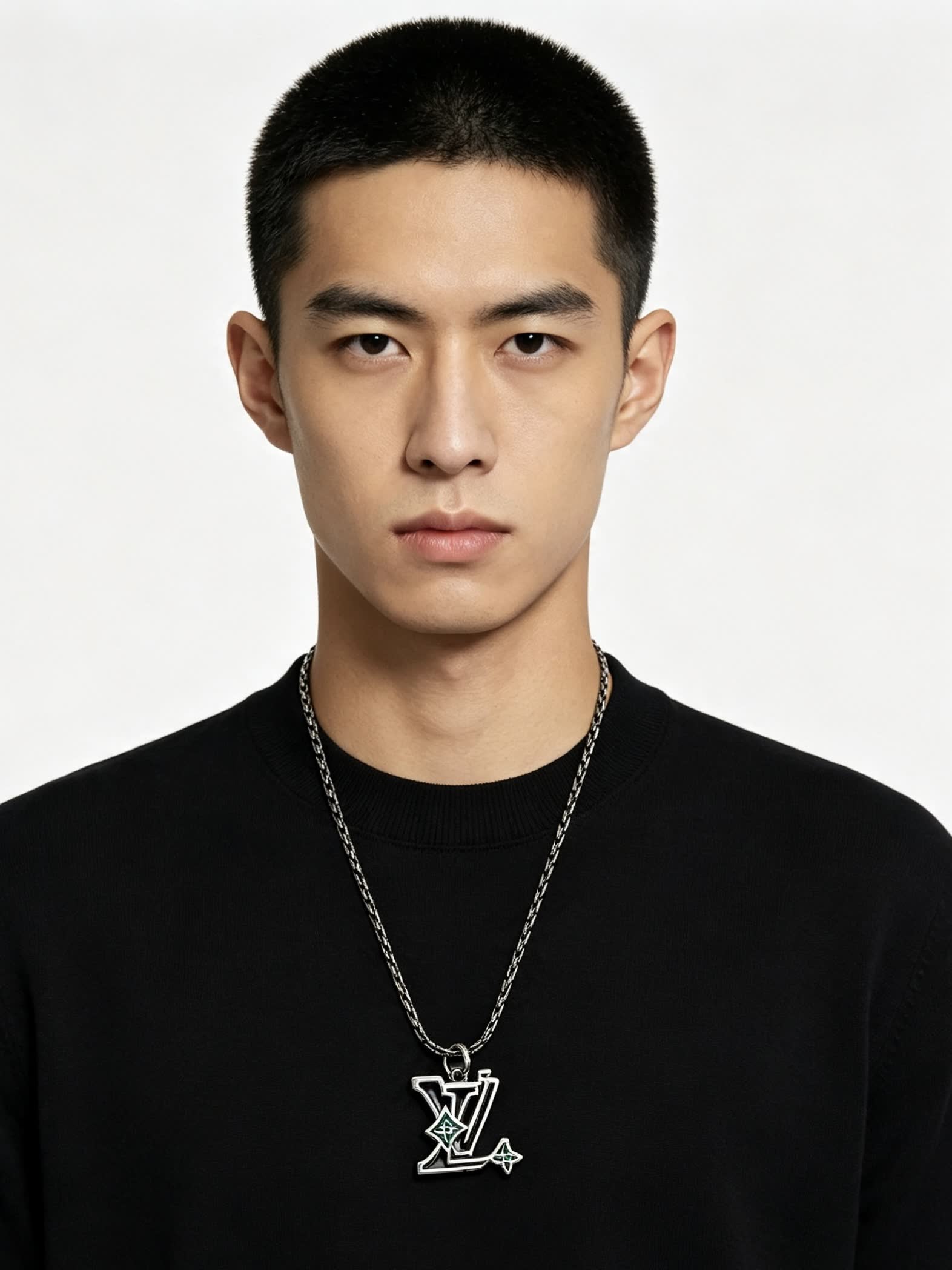 Louis Vuitton Monogram World Tour Necklace
